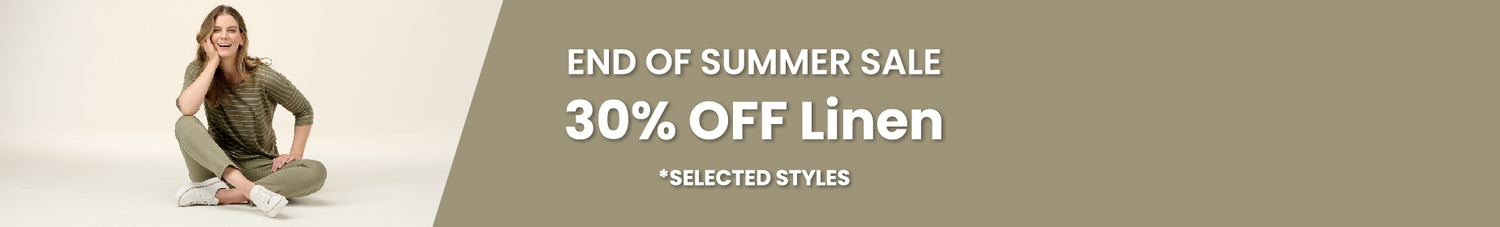 SUMMER LINEN 30% OFF