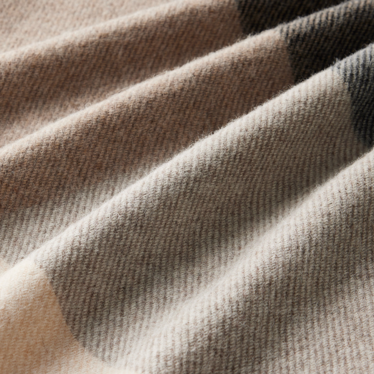 Alpaca Australian Wool Throw Fringe Springmount