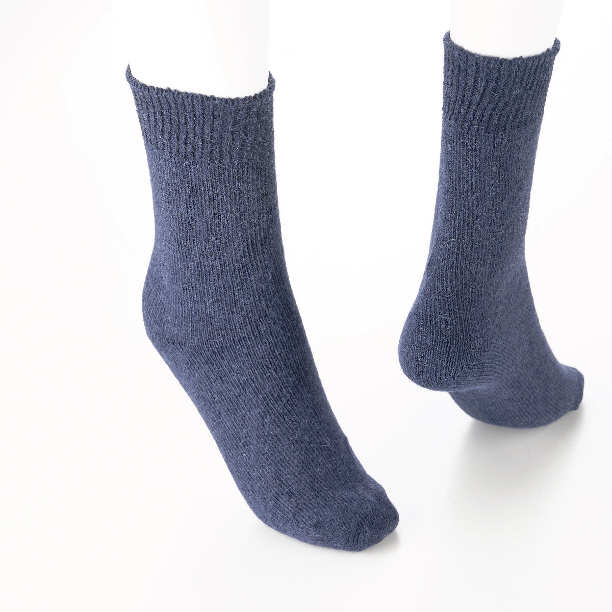 Alpaca Socks Plain Knit