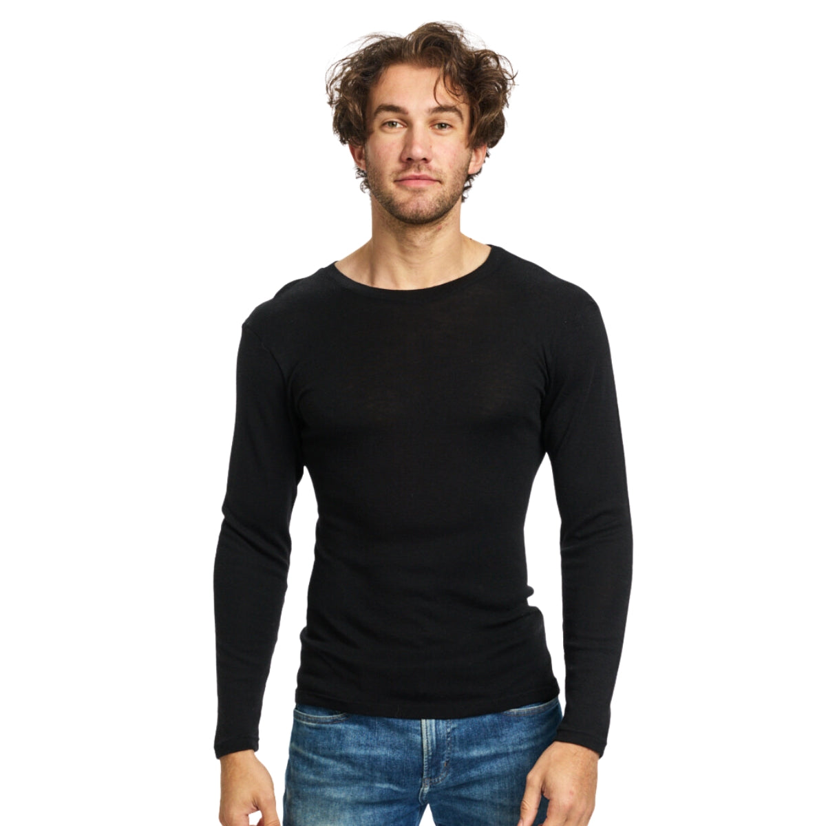 Mens Baselayer Long Sleeve Crew Top