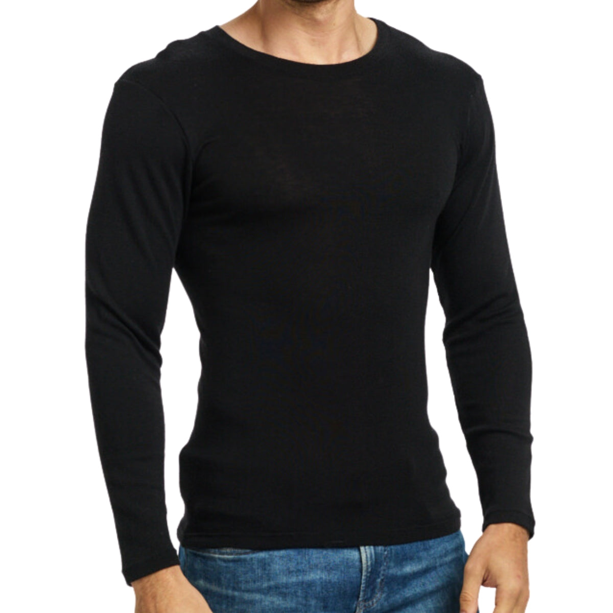 Mens Baselayer Long Sleeve Crew Top