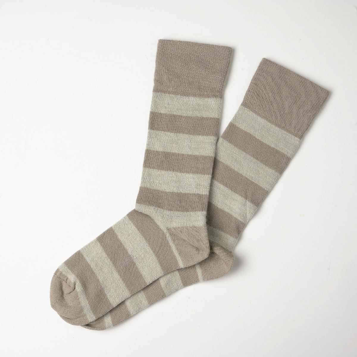 Alpaca Merino Stripe Dress Socks