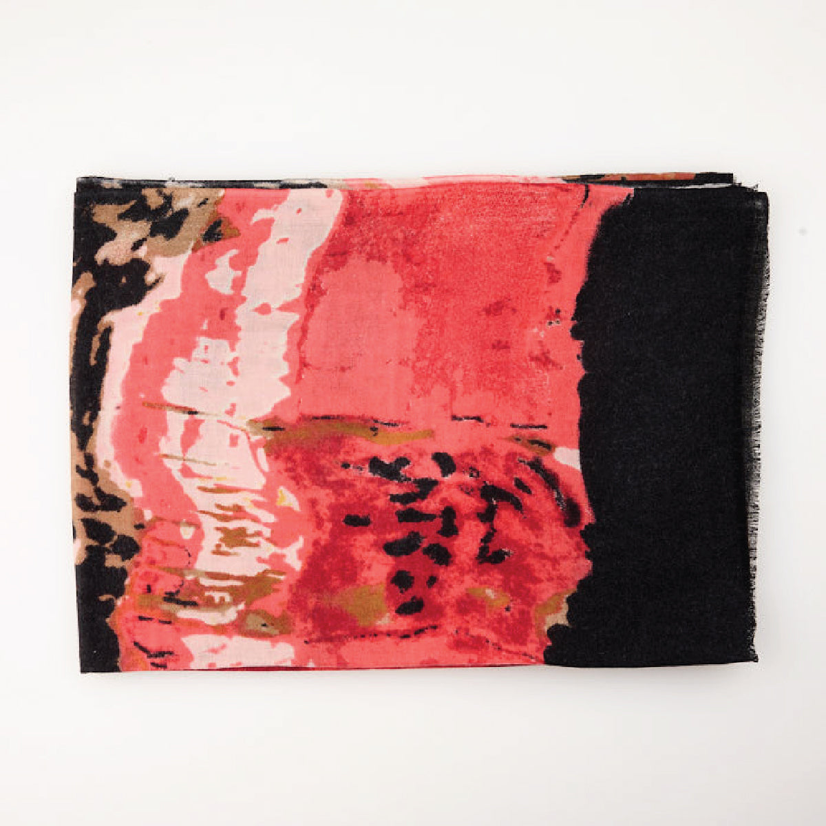 100% Printed Wool Scarf