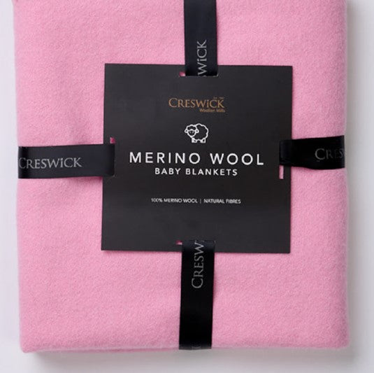 Fine Merino Wool Cut Piece Baby Blanket