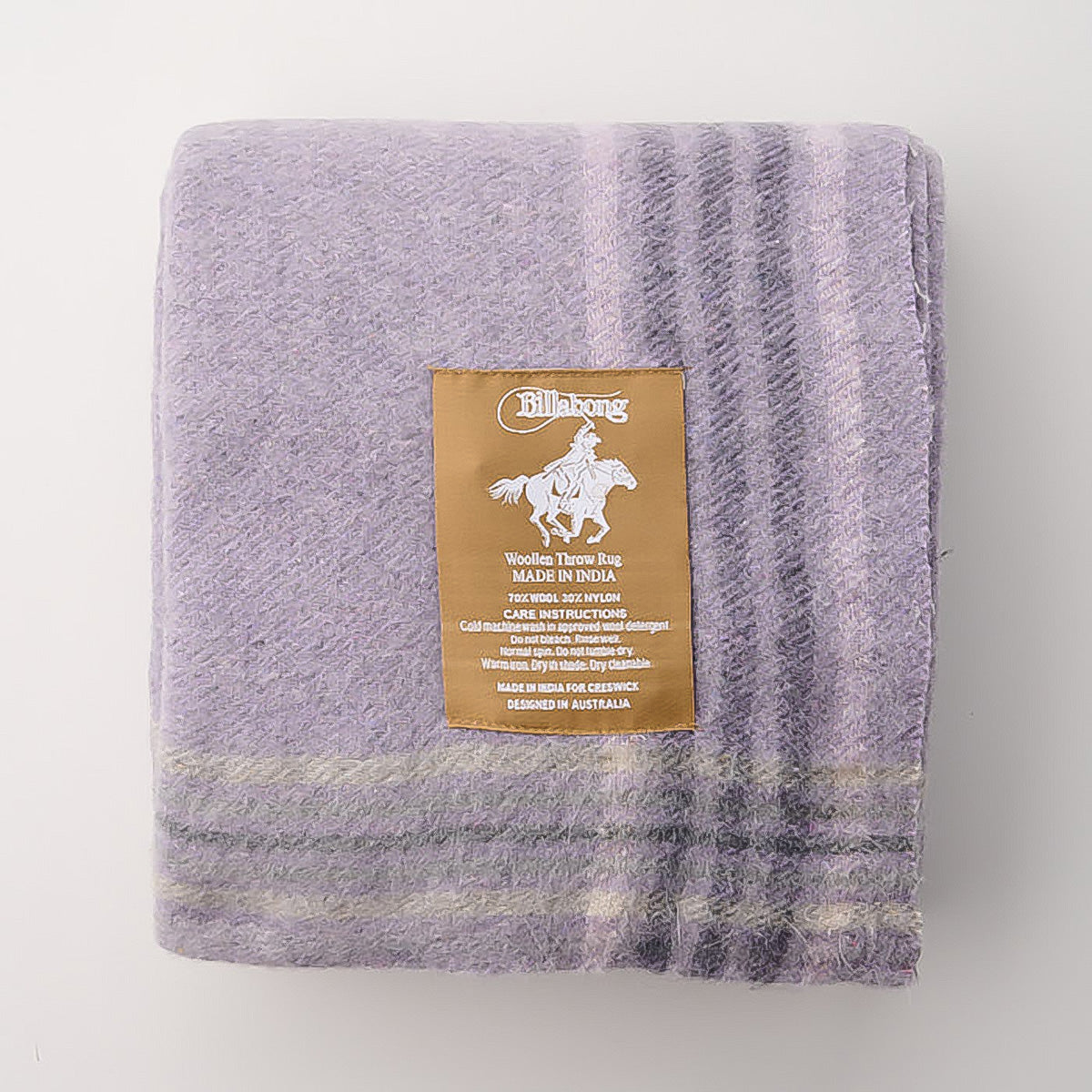 Billabong Multi Purpose Blanket Raw Edge Check I - 2 Pack