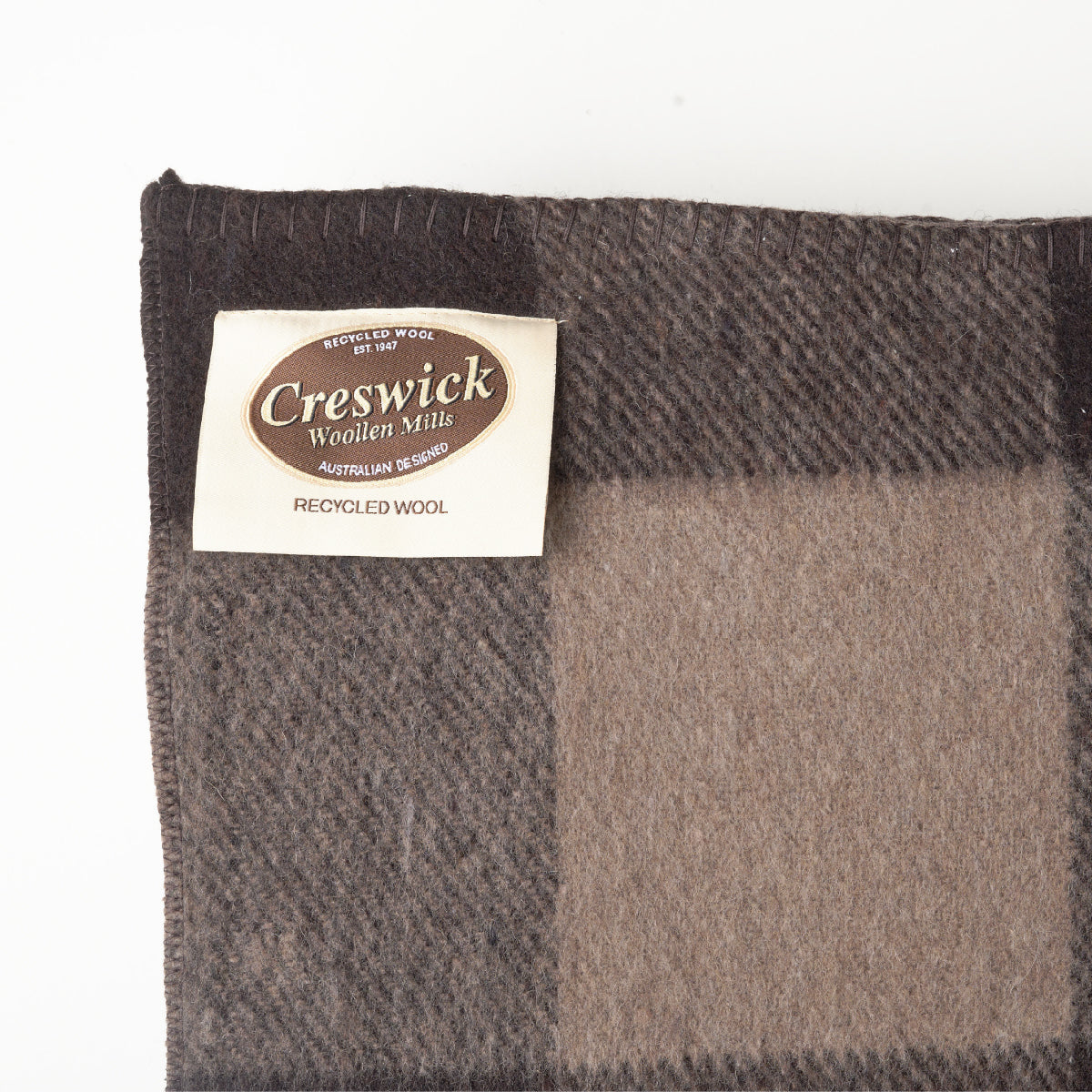 Drover Blanket Stitch Picnic Blanket Block