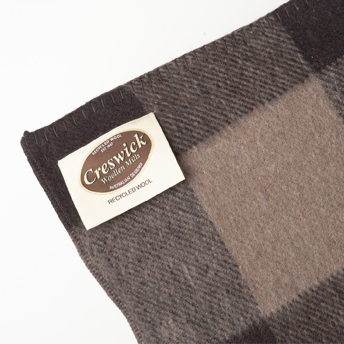 Drover Blanket Stitch Picnic Blanket Block