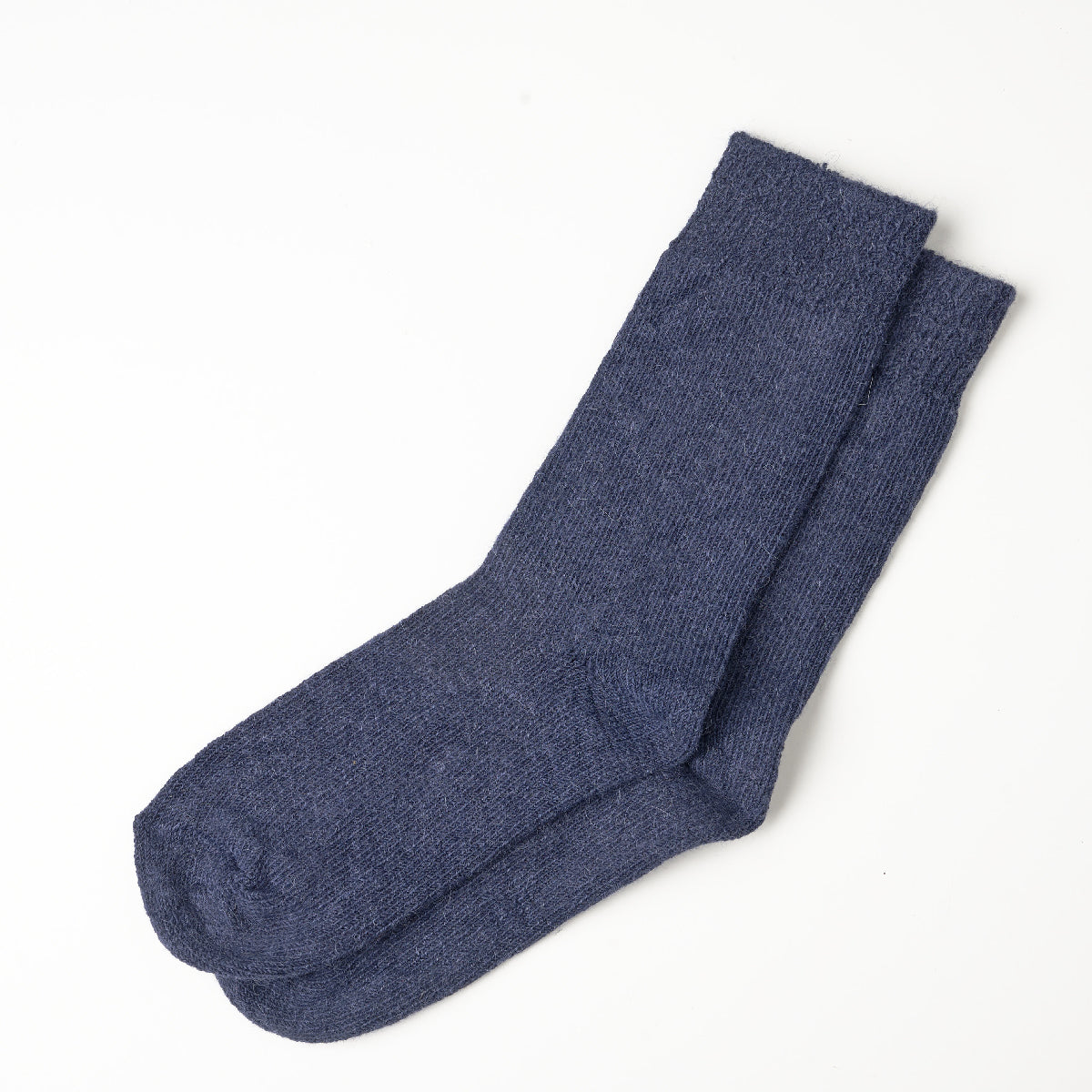 Alpaca Socks Plain Knit - 6 Pack