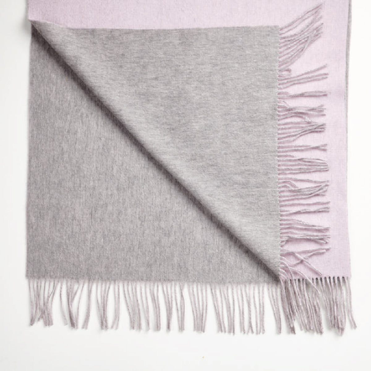 Cashmere Wool 2 Tone Shawl