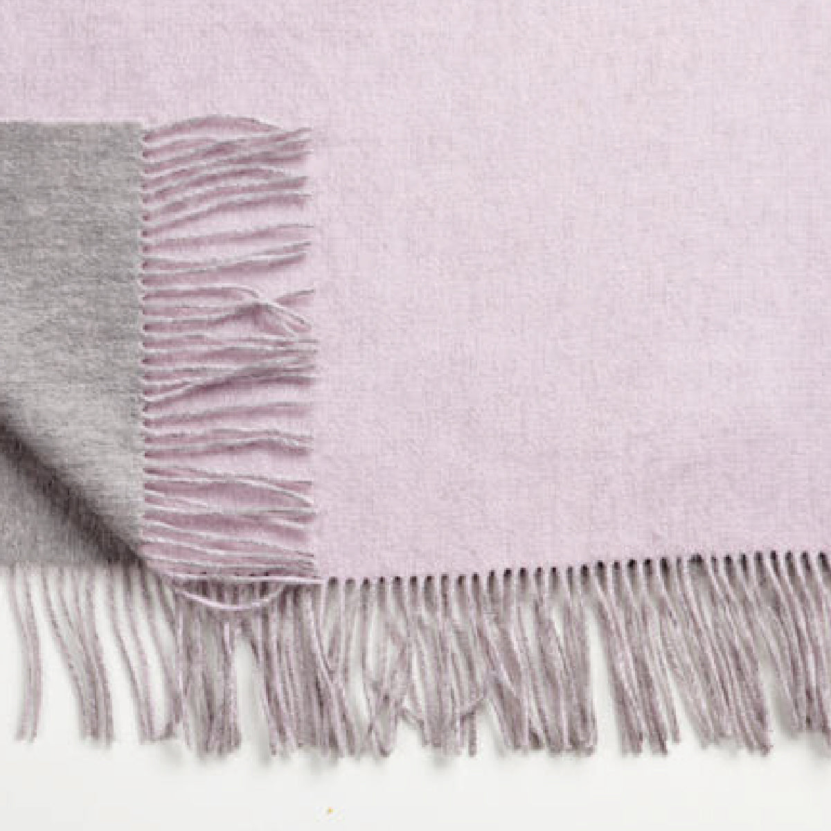 Cashmere Wool 2 Tone Shawl
