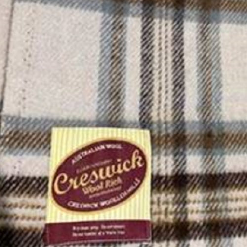 Billabong Fringed Tartan Throw Blanket I