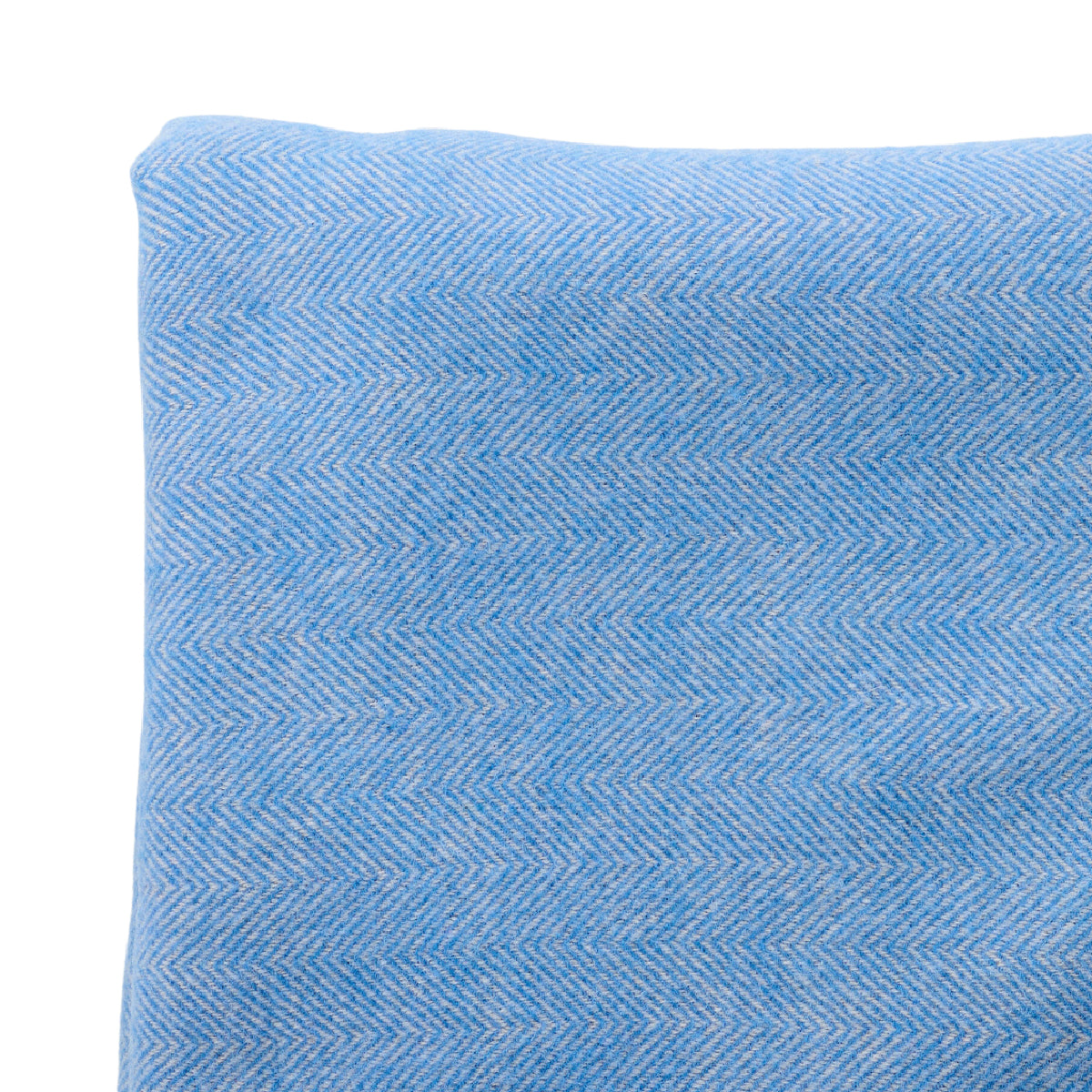 Wool Alpaca Stitch Baby Blanket Herringbone