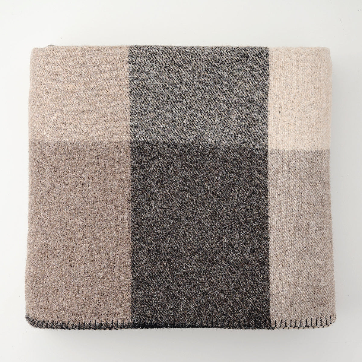 Alpaca Springmount Blanket Stitch Large Throw