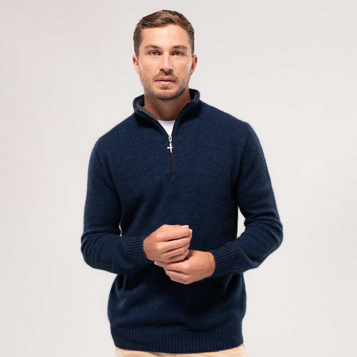 Estuary Half Zip Possum Pullover