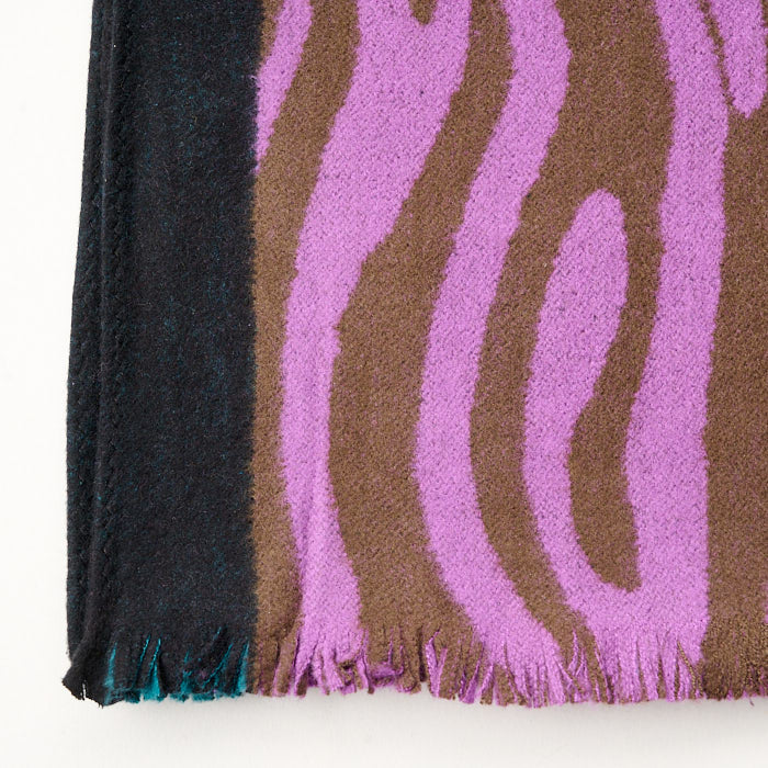 100% Silk Scarf Zebra