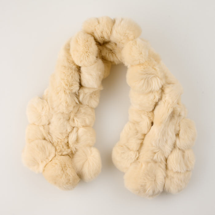 Pom Pom Rabbit Scarf