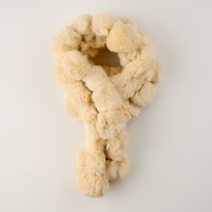 Pom Pom Rabbit Scarf