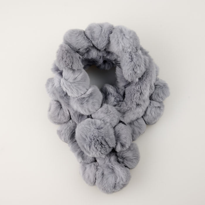 Pom Pom Rabbit Scarf