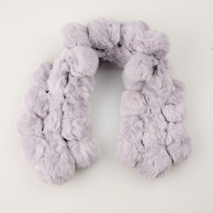Pom Pom Rabbit Scarf
