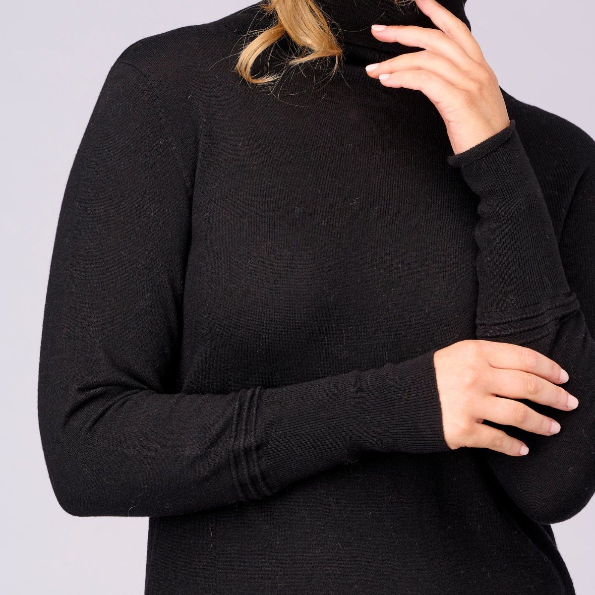 Wool Cashmere Longline Dress