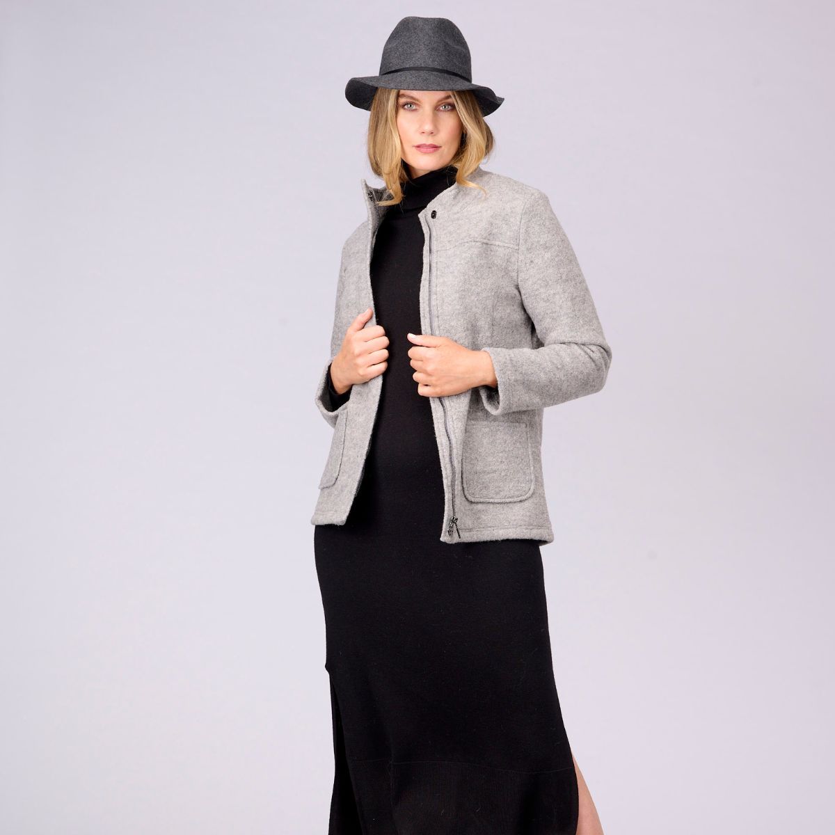 Wool Cashmere Longline Dress