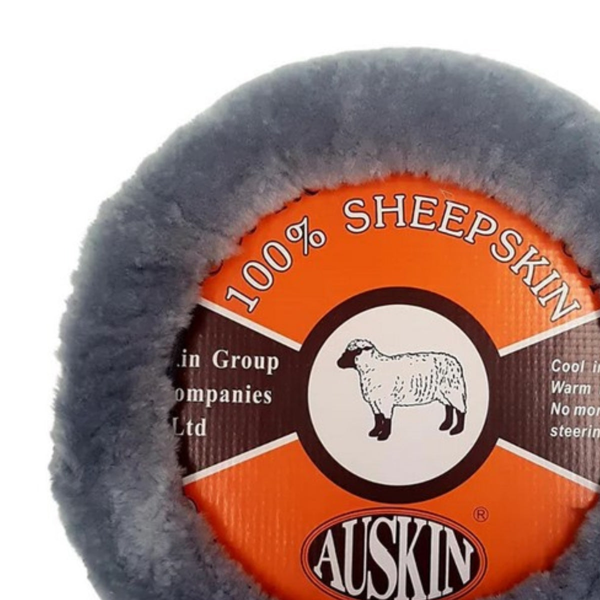 Sheepskin Steering Wheel Cover