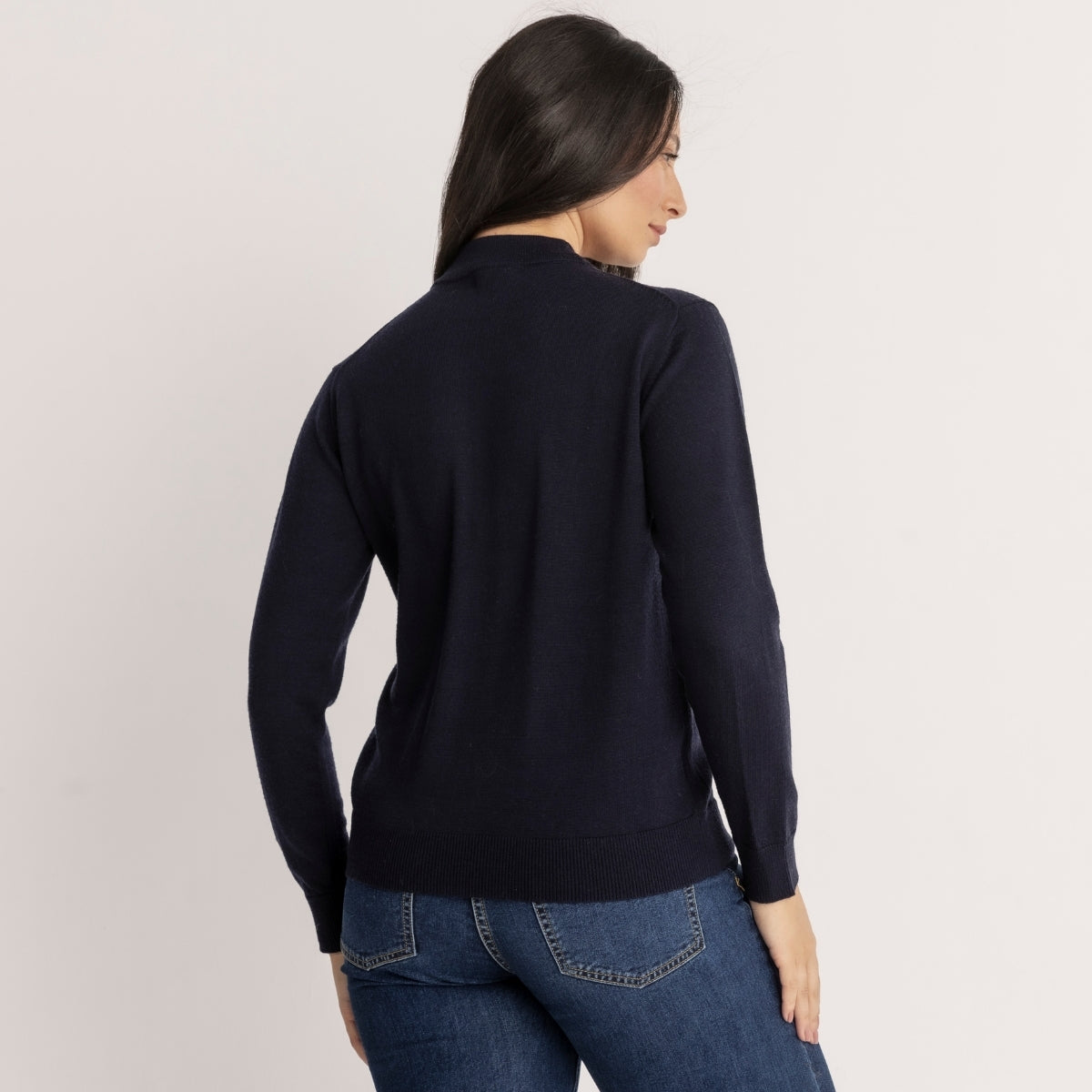 Wool Mock Turtle Jumper