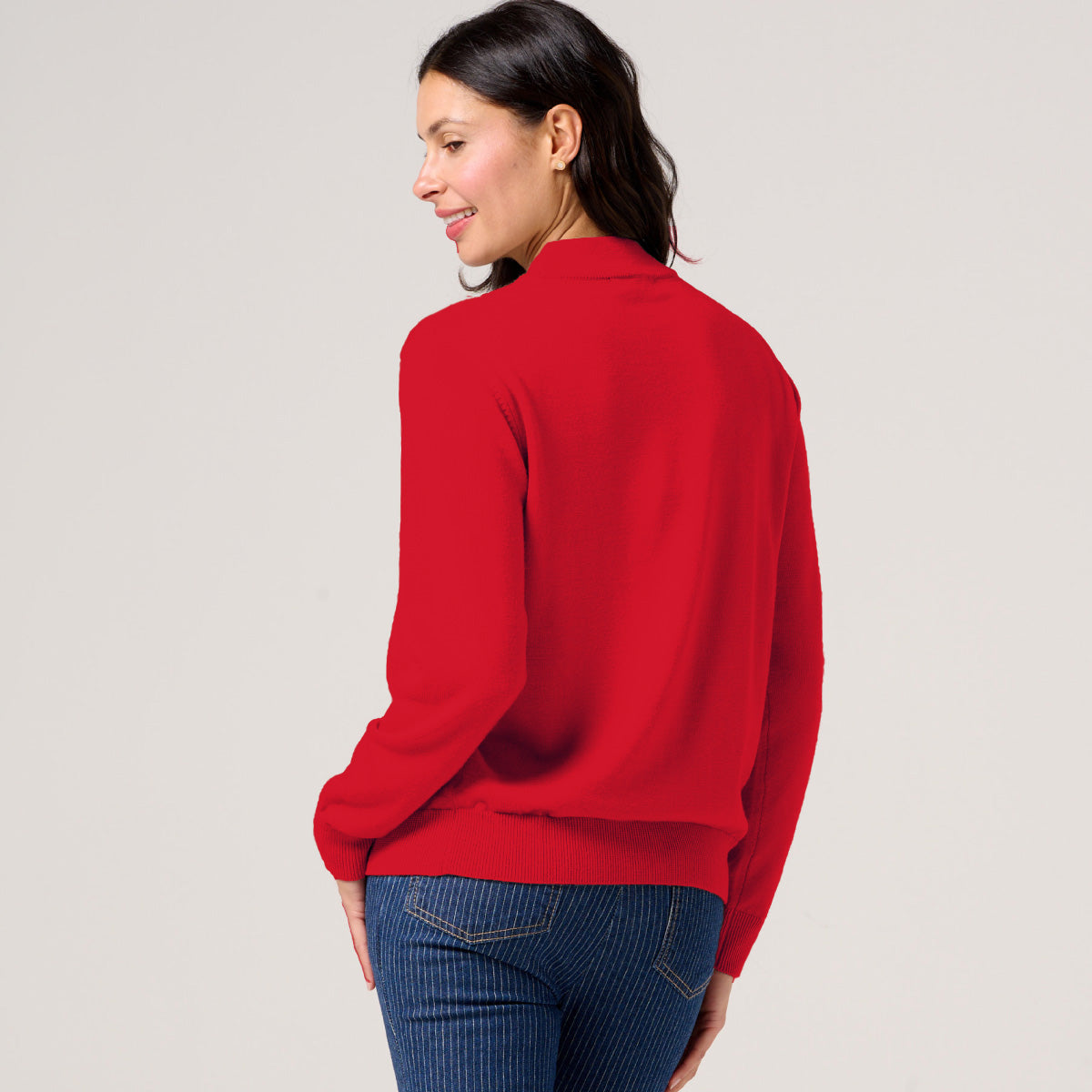 Wool Mock Turtle Jumper