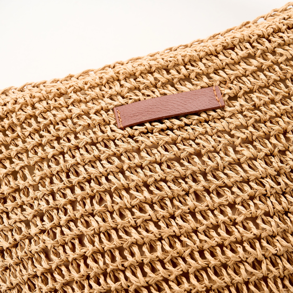 Cross Body Straw Bag