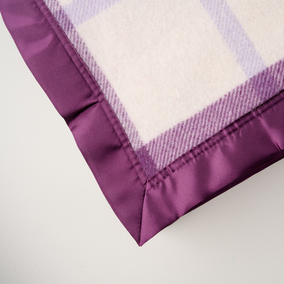 Essential Merino Wool Blanket Check