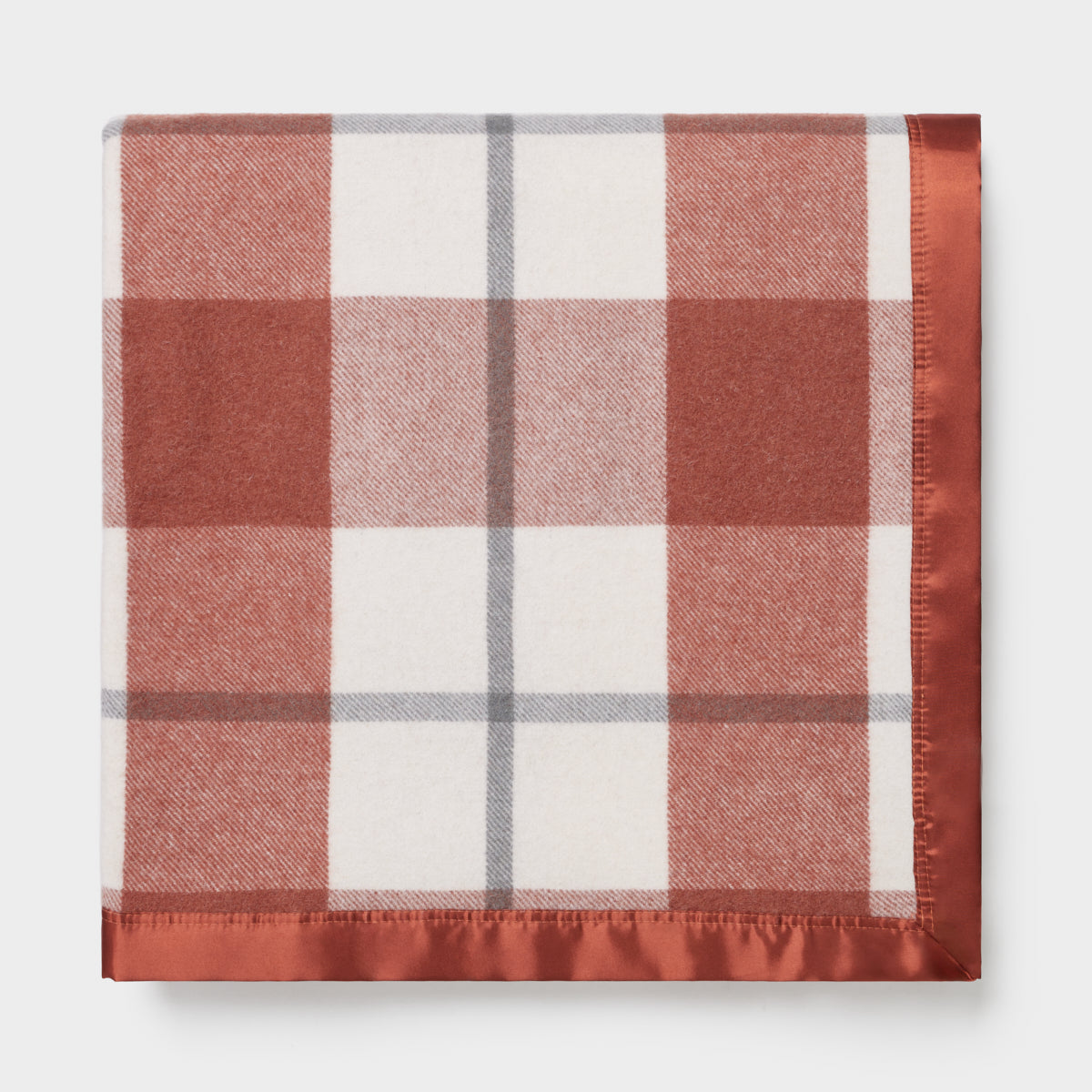 Essential Merino Wool Blanket Check