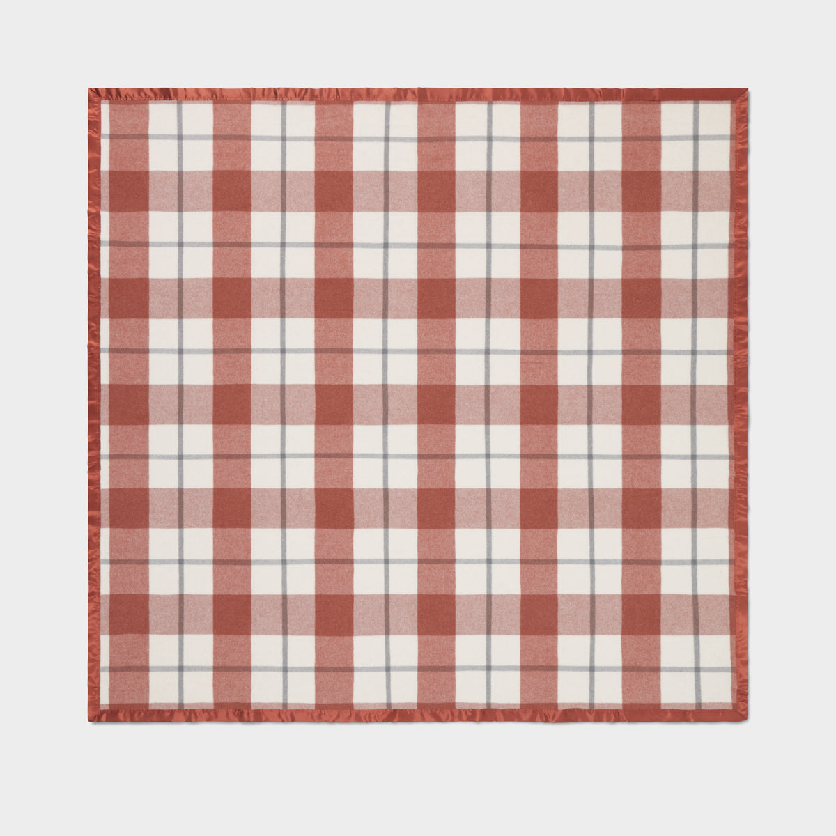 Essential Merino Wool Blanket Check