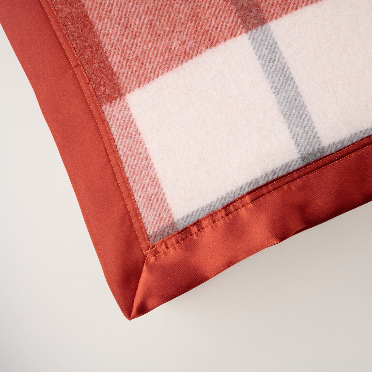 Essential Merino Wool Blanket Check