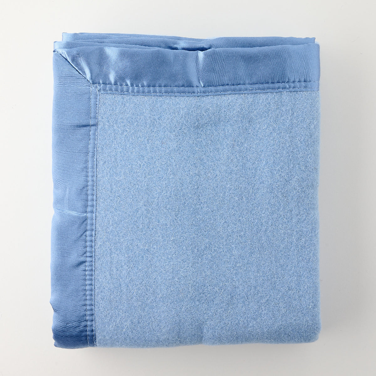 Fine Merino Wool Baby Blanket Satin B