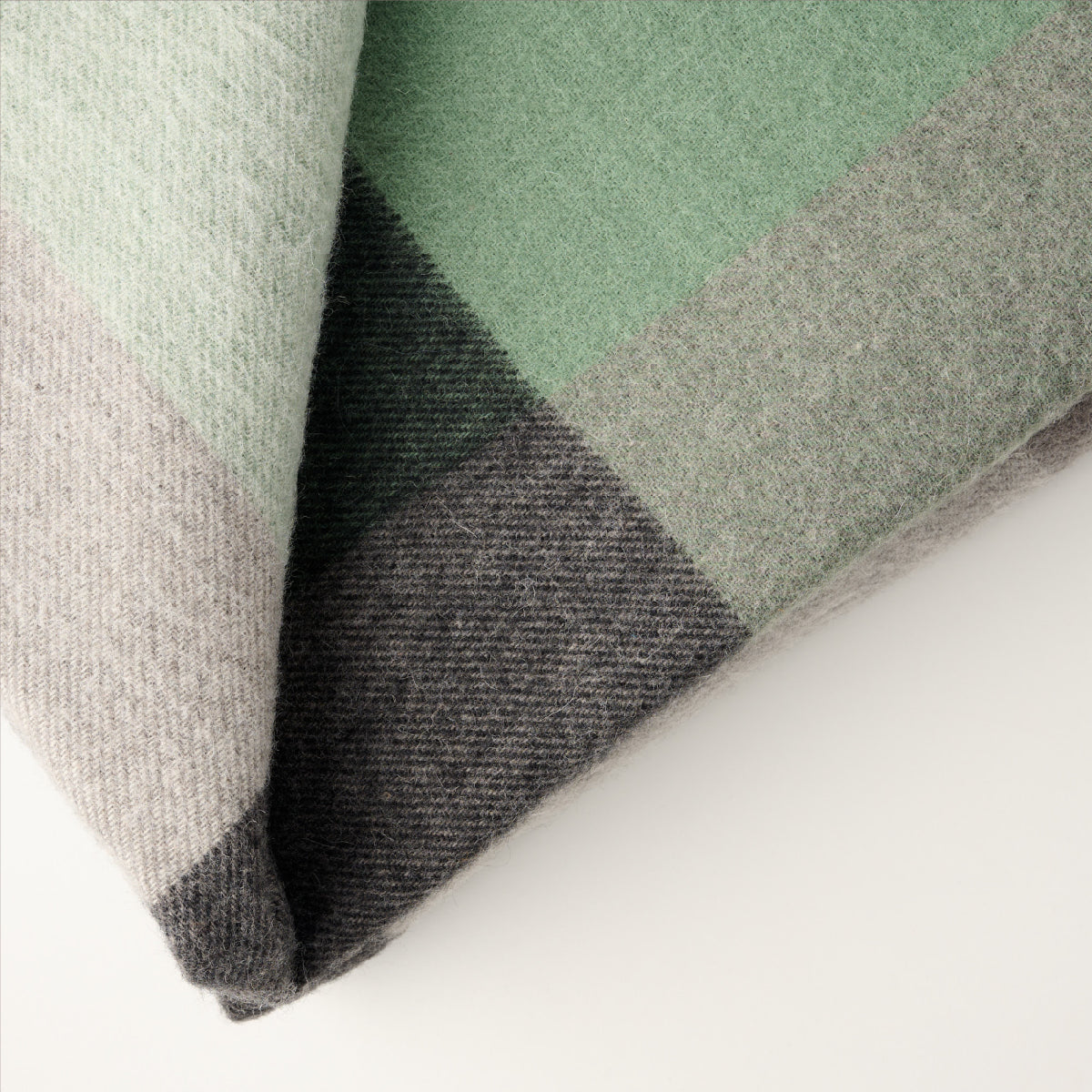 Alpaca Check Baby Blanket Springmount