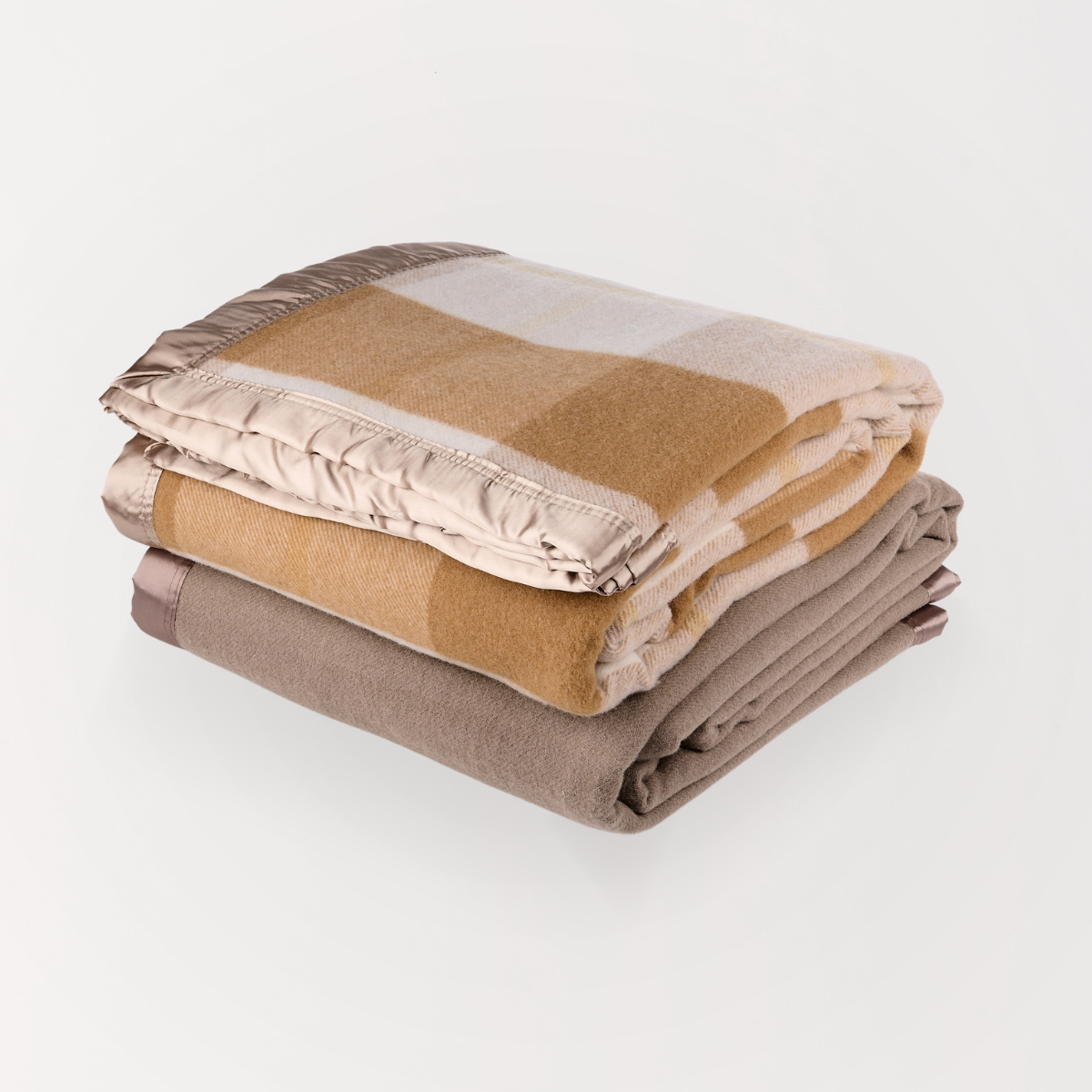 Essential Merino Wool Blanket Colour Set - 2 Pack
