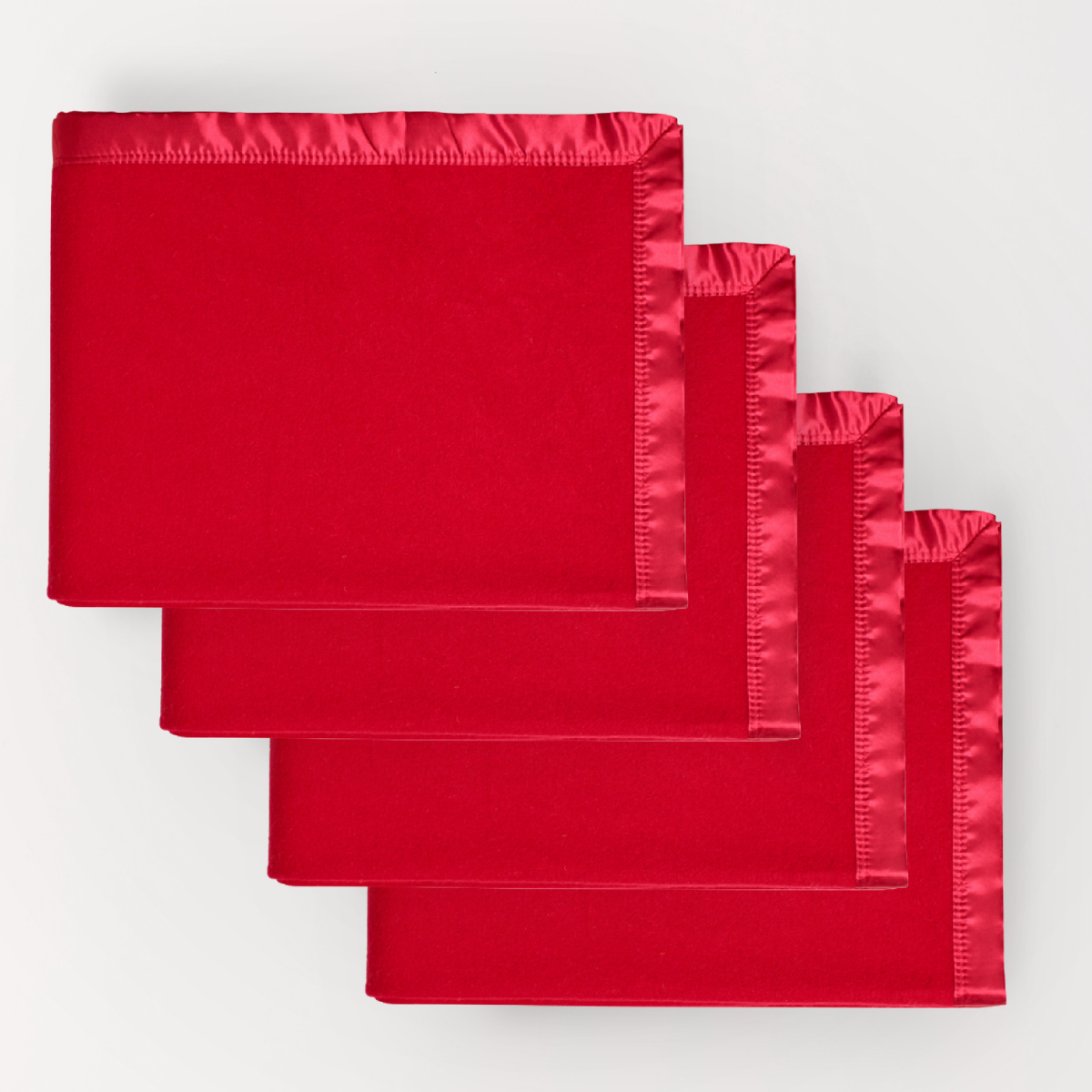 Essential Merino Wool Baby Blanket B - 4 Pack
