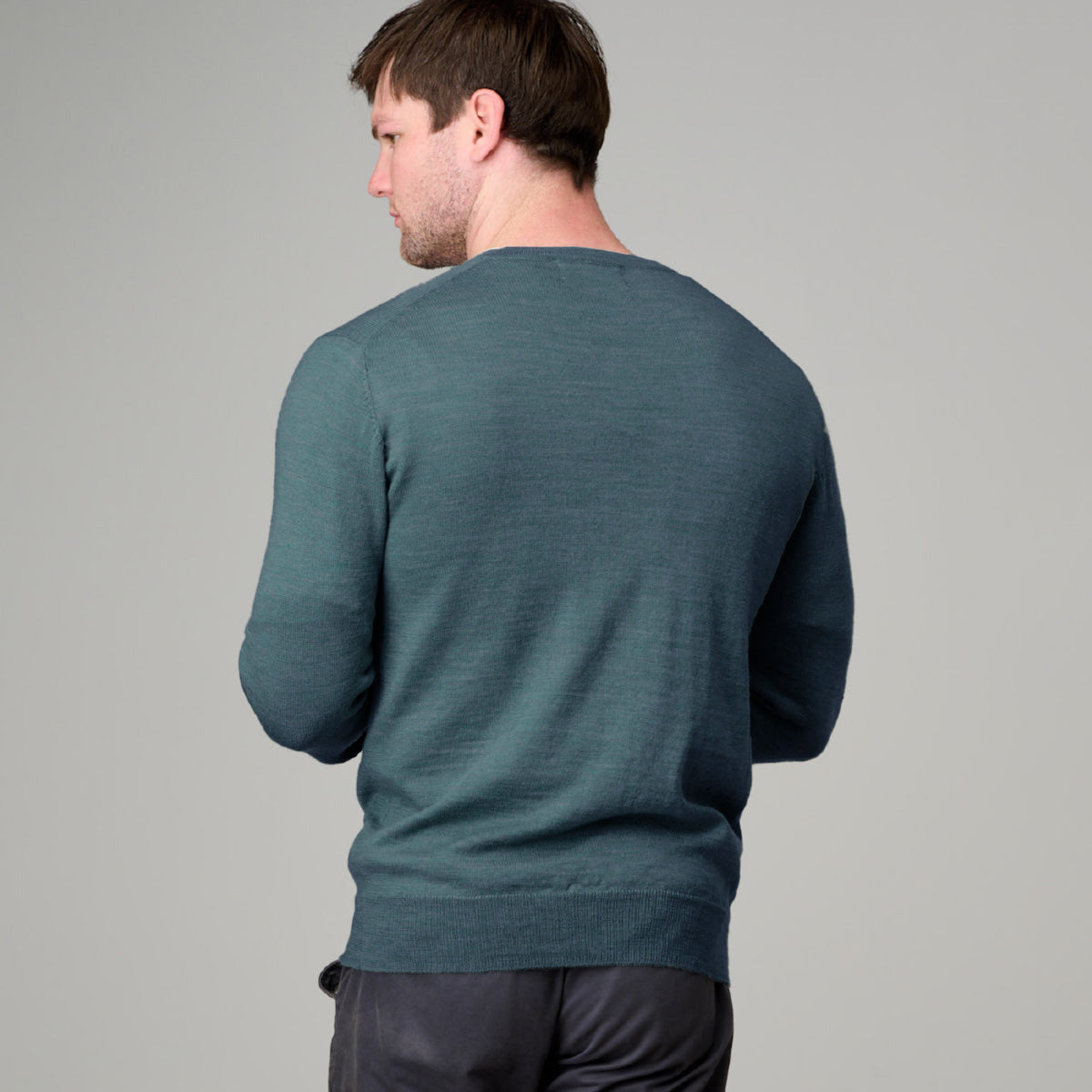 Ansett Vee Neck Merino Wool 6723