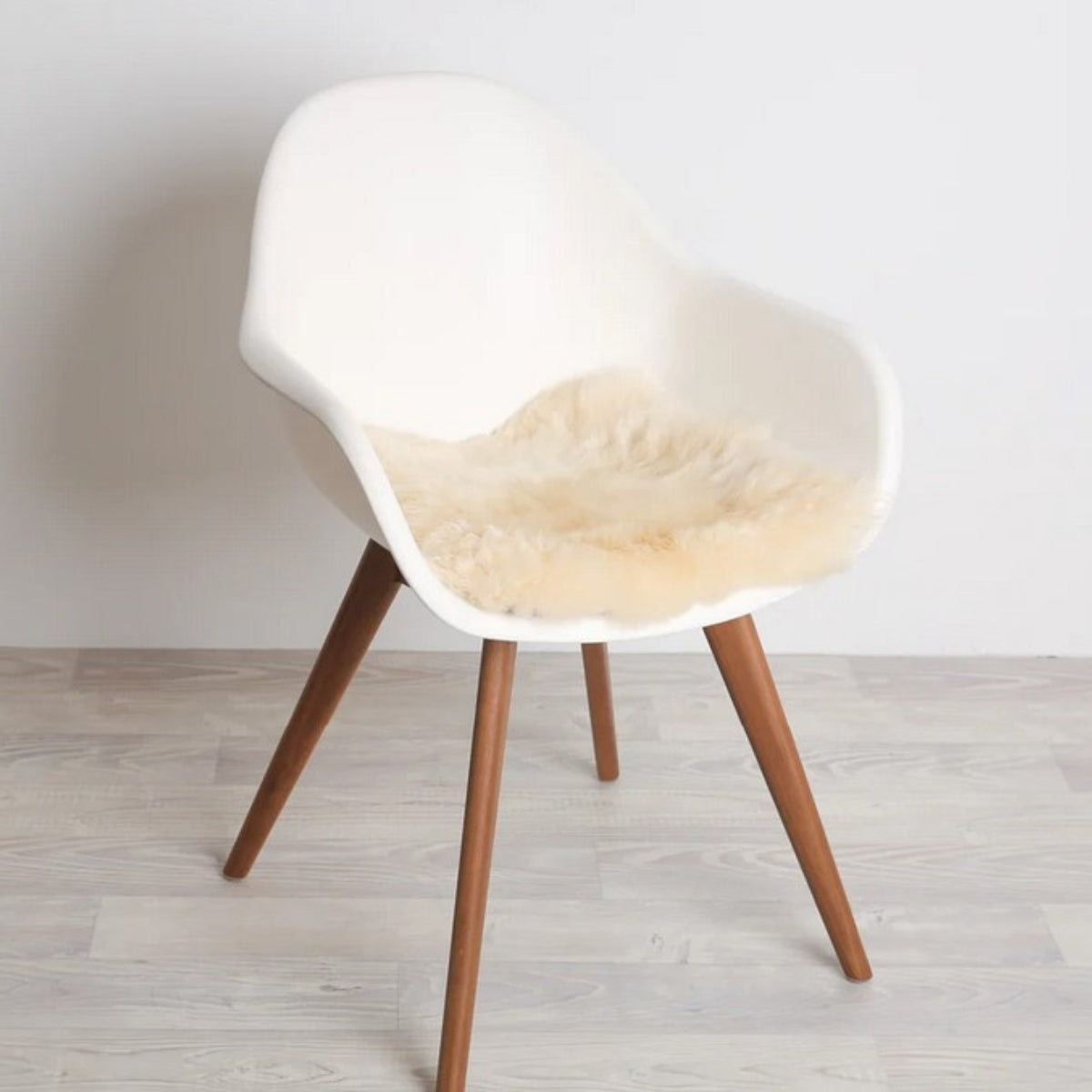 Longwool Sheepskin Chair Cushion Square