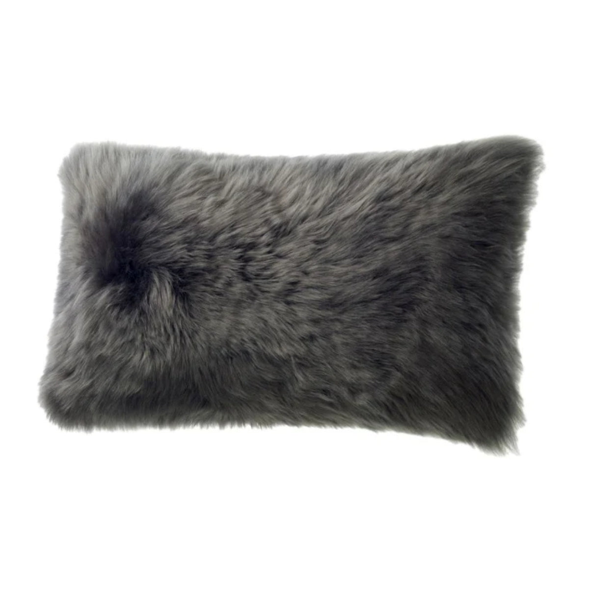 Longwool Feather Filled Rectangle Cushion 28x56 cm