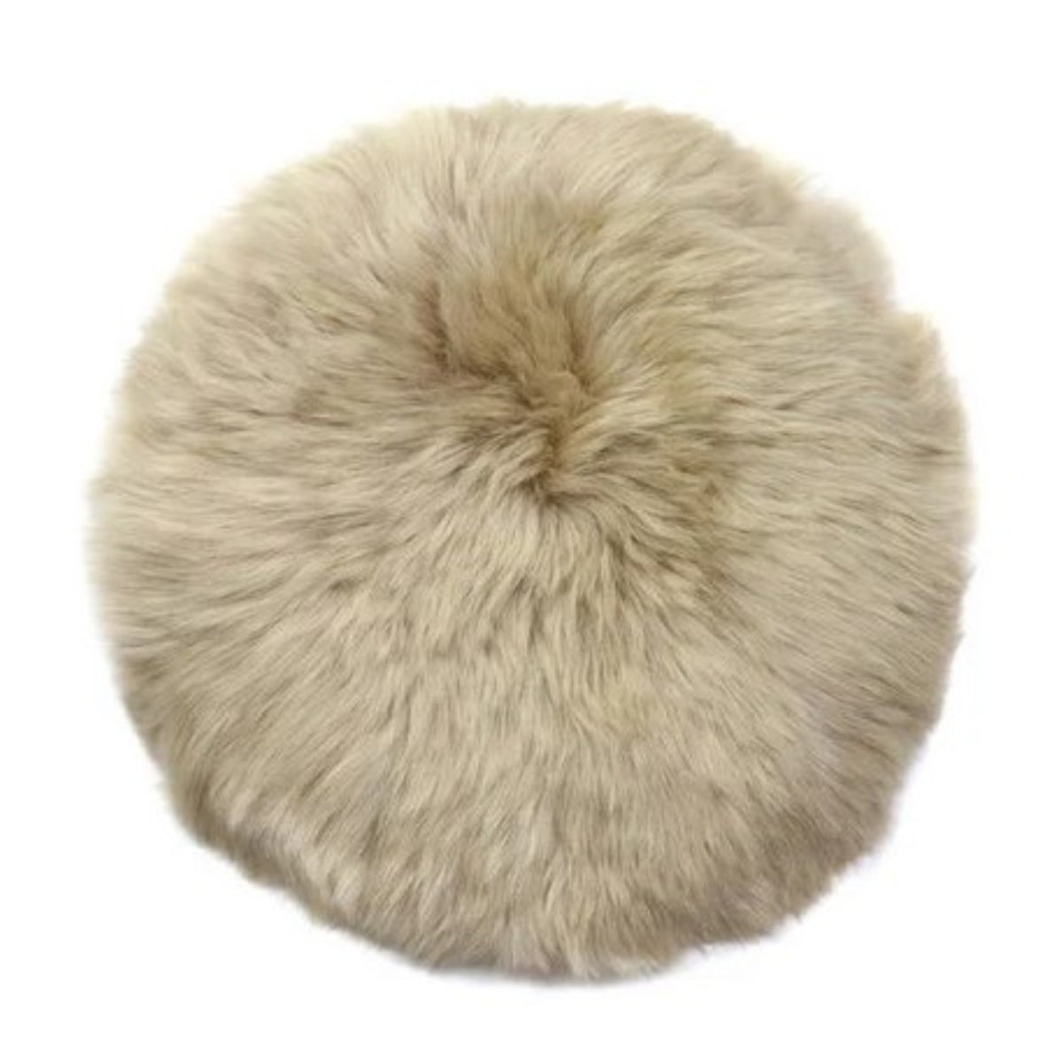 Longwool Sheepskin Chair Cushion Circle