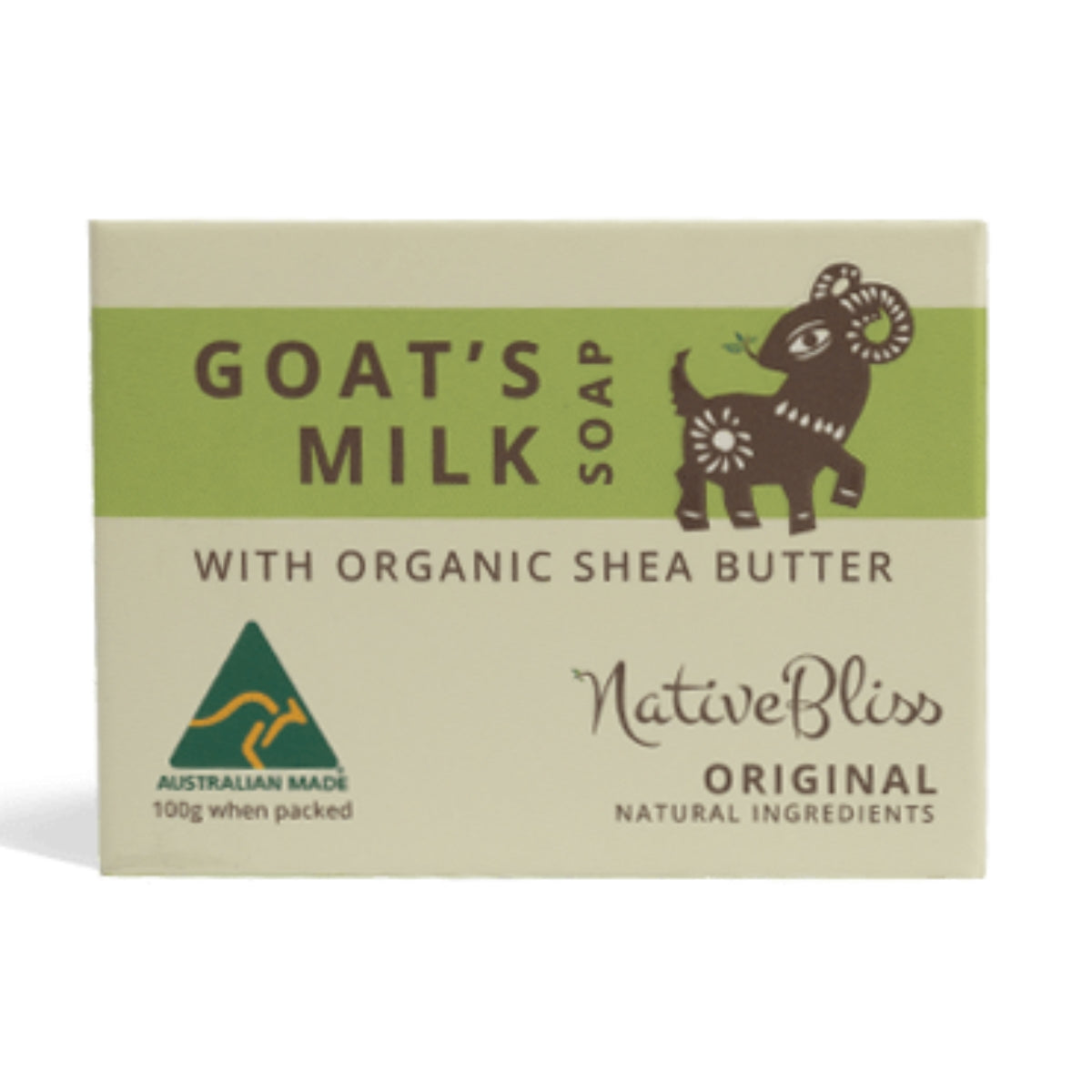 Nativebliss Shea & Goat Milk Soap Original 100g