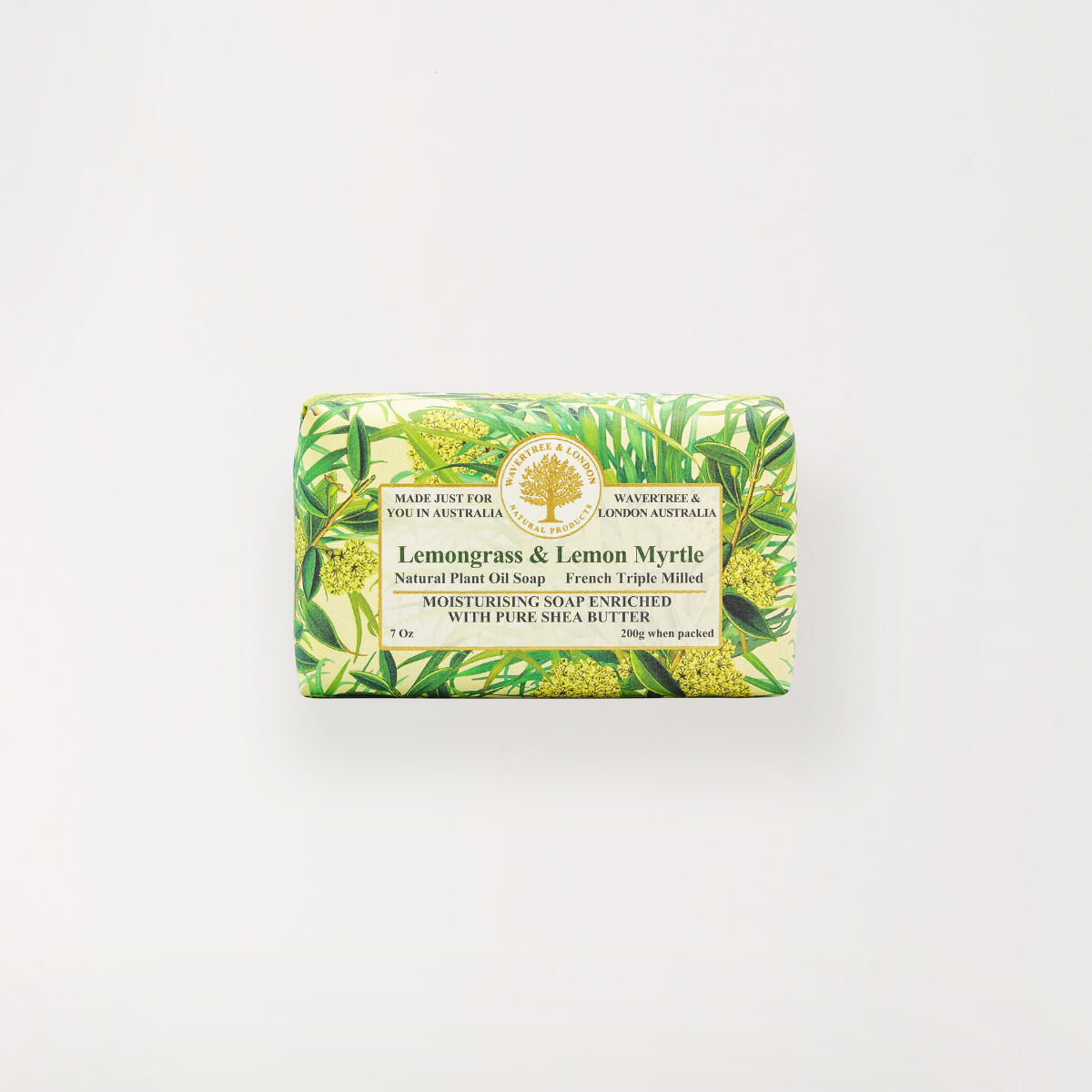 Hug in a Gift Pack - Alpaca Wool Throw Fringe Check & Lemongrass And Myrtle Soap