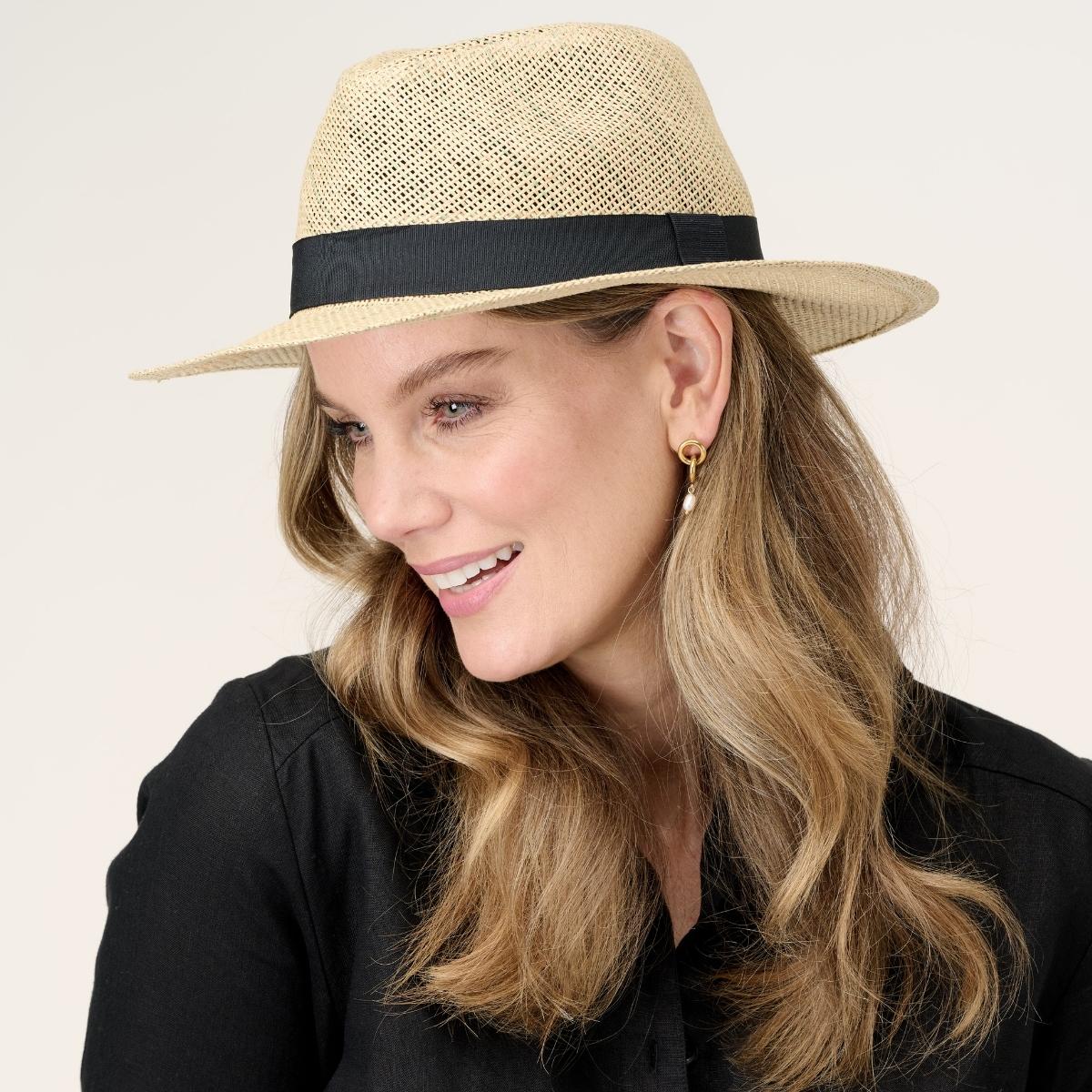 Wide Brim Fedora Hat