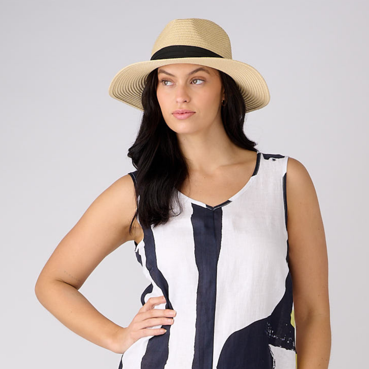 Wide Rim Fedora Hat