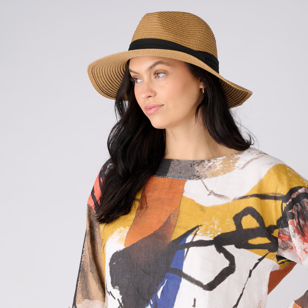 Wide Rim Fedora Hat