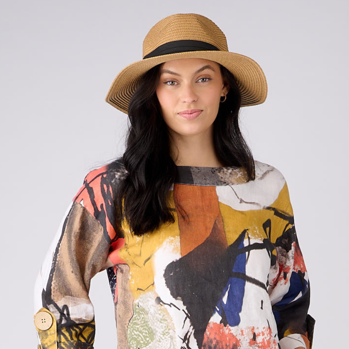 Wide Rim Fedora Hat