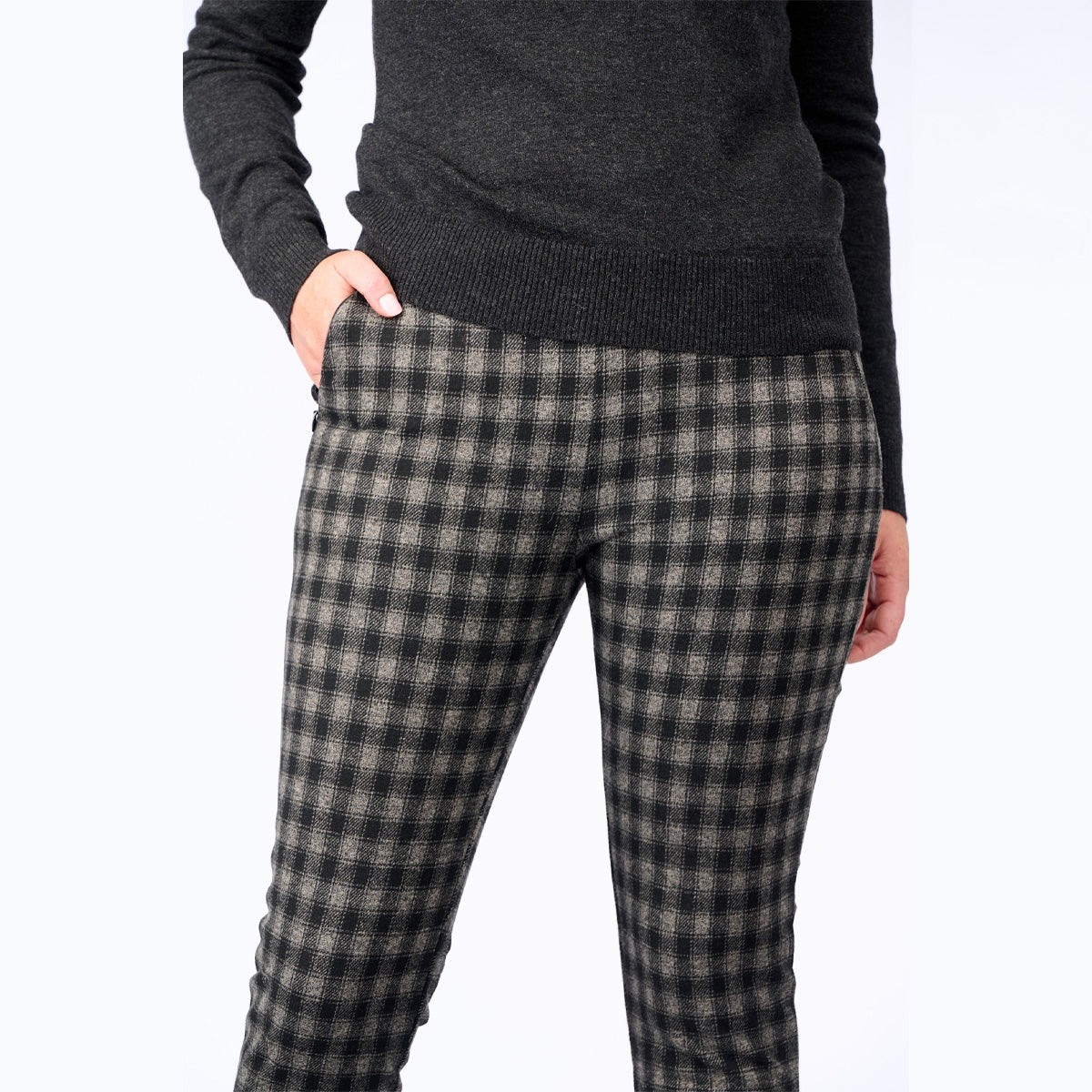 Checkered Pant Regular Length