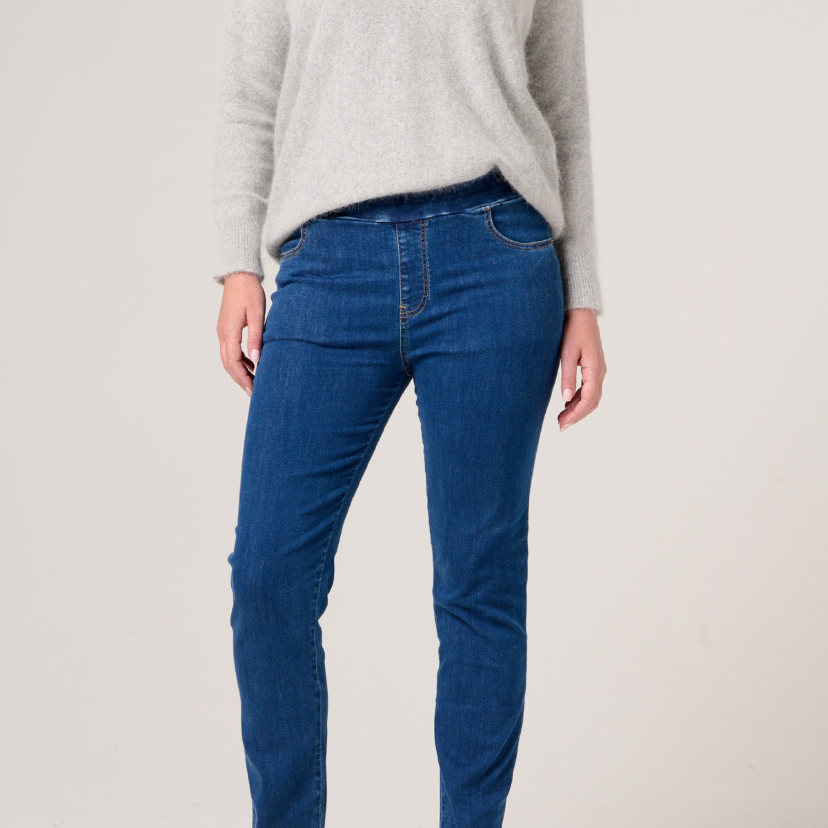 Bella 4 Pocket Denim Pant Straight Leg