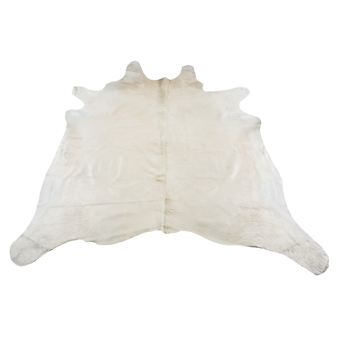 White Cowhide Rug